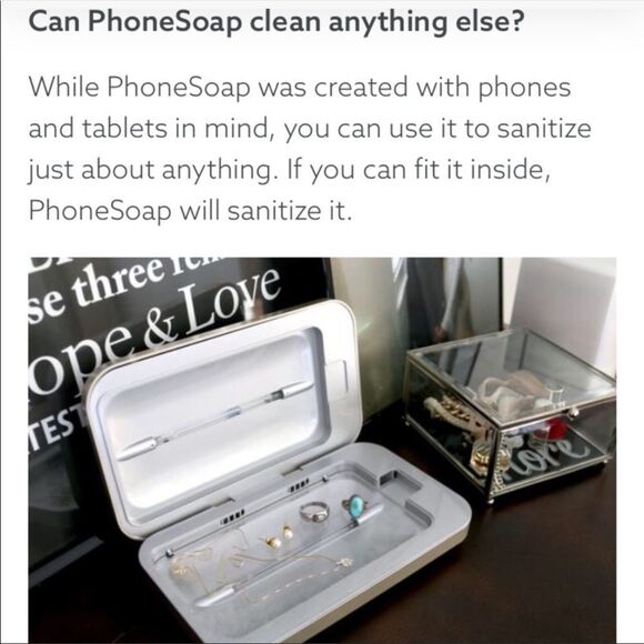 PhoneSoap NWT Wireless Charging UV Sanitizer - Picture 9 of 9